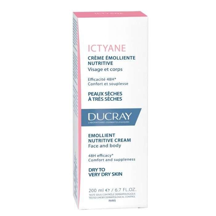 DUCRAY ICTYANE CREME EMOLLIENTE NUTRITIVE 200ML