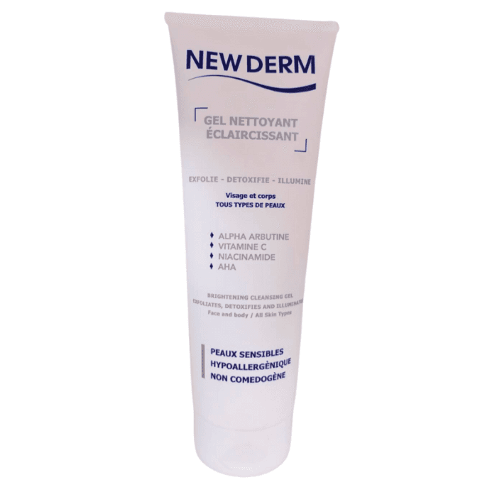 NEW DERM GEL NETTOYANT ECLAIRCISSANT 250ML view 0