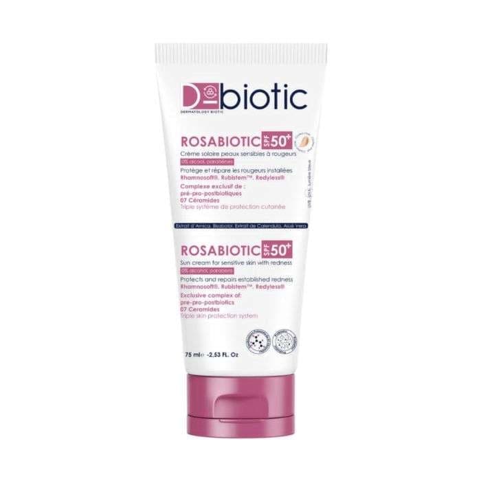 D-BIOTIC ROSABIOTIC CREME SOLAIRE ANTI ROUGEURS 50SPF 75ML