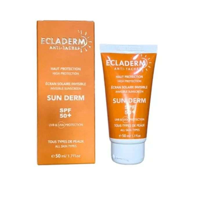 ECLADERM ECRAN SOLAIRE INVISIBLE ANTI-TACHES SUN DERM SPF50+