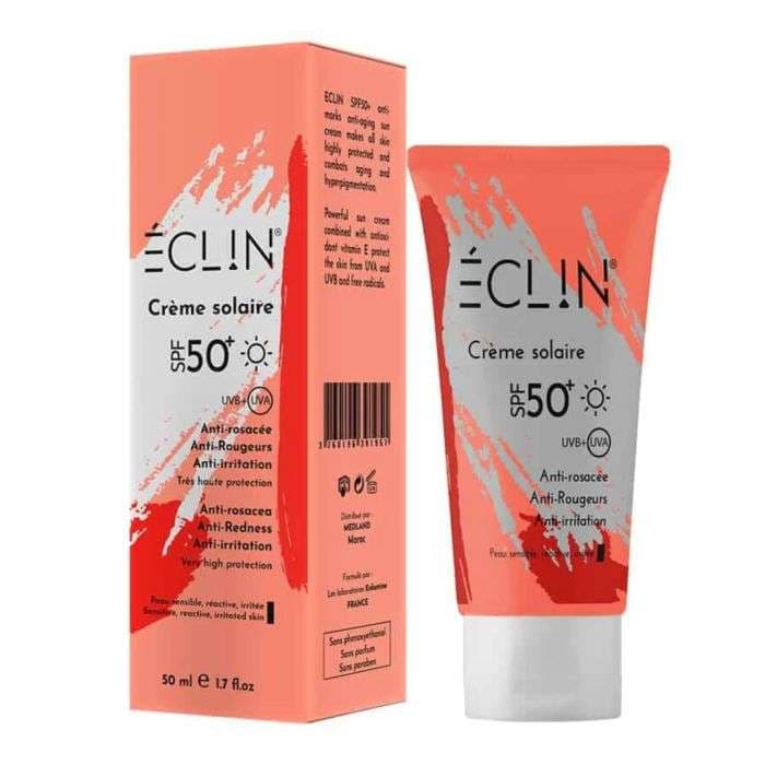 ECLIN ECRAN SOLAIRE ANTI ROUGEURS 50ML