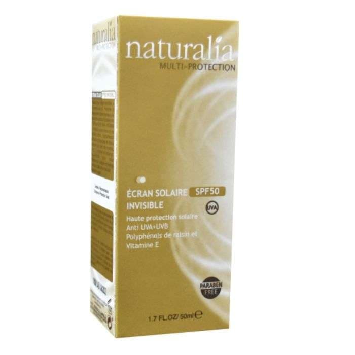 NATURALIA MULTI-PROTECTION ECRAN INVIS SPF50 50ML