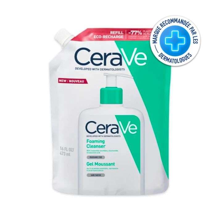 CERAVE GEL MOUSSANT 473ML RECHARGE view 0