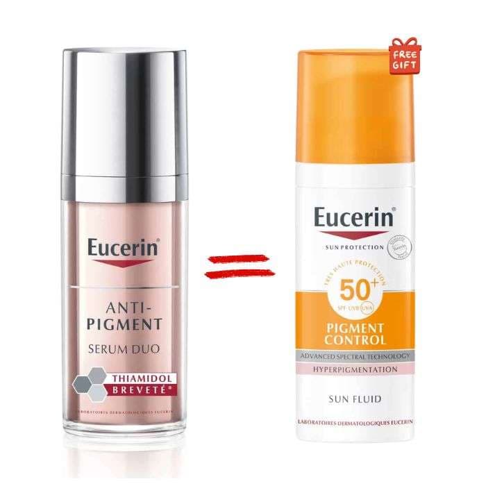 EUCERIN PACK ANTI PIGMENT DUAL SERUM 30ML + ECRAN ANTI PIGMENT SPF50+ 50ML view 0